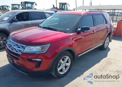 2018 Ford Explorer Xlt z USA, uszkodzony, nr VIN 1FM5K7D83JGC69851